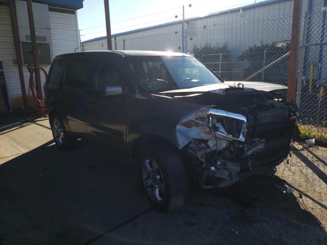 HONDA PILOT EXL 2012 with VIN 5FNYF4H56CB032000 - Photo from auction