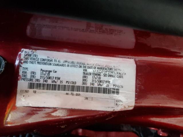 Photo 10 from auction – 2014 FORD FOCUS SE with VIN 1FADP3F23EL330797