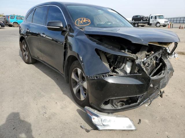 ACURA MDX 2014 with VIN 5FRYD3H22EB004797 - Photo from auction