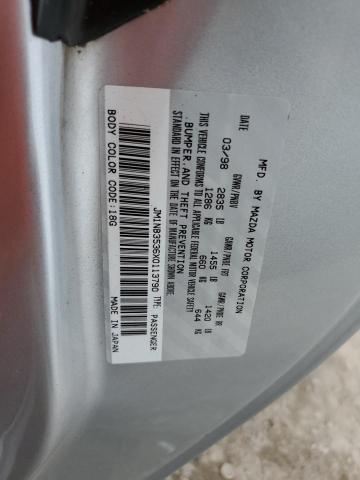 Photo 10 from auction – 1999 MAZDA MX-5 MIATA with VIN JM1NB3536X0113790