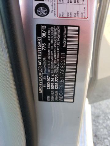 Photo 10 from auction – 2014 MERCEDES-BENZ E 350 with VIN WDDHF5KB1EA882218