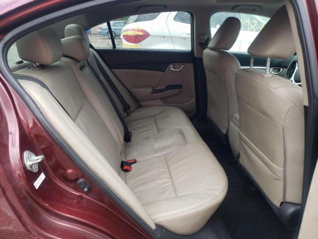 Photo 6 from auction – 2013 HONDA CIVIC EXL with VIN 19XFB2F94DE260128