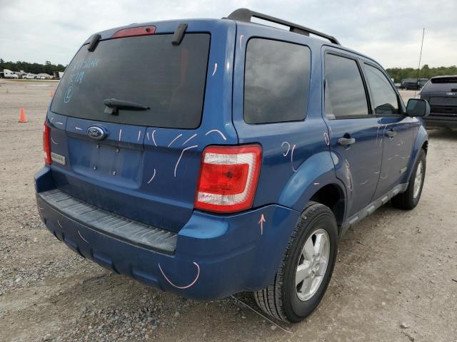 Photo 4 from auction – 2008 FORD ESCAPE XLS with VIN 1FMCU02ZX8KD14537