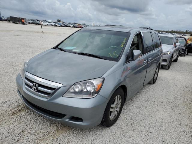 Photo 2 from auction – 2006 HONDA ODYSSEY EX with VIN 5FNRL387X6B050299