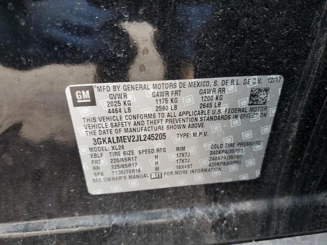 Photo 10 from auction – 2018 GMC TERRAIN SL with VIN 3GKALMEV2JL245205