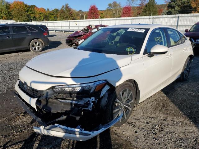 Photo 2 from auction – 2022 HONDA CIVIC EX with VIN JHMFE1F75NX004726