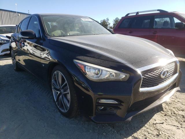 INFINITI Q50 BASE 2015 with VIN JN1BV7AR2FM402381 - Photo from auction