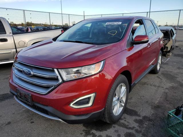 Photo 2 from auction – 2016 FORD EDGE SEL with VIN 2FMPK4J94GBC41044
