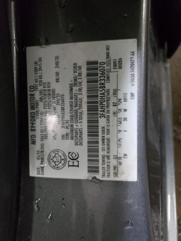 Photo 10 from auction – 2011 FORD FUSION SE with VIN 3FAHP0HA5BR336070