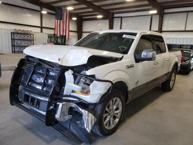 Photo 2 from auction – 2015 FORD F150 SUPER with VIN 1FTEW1EG2FFD02363