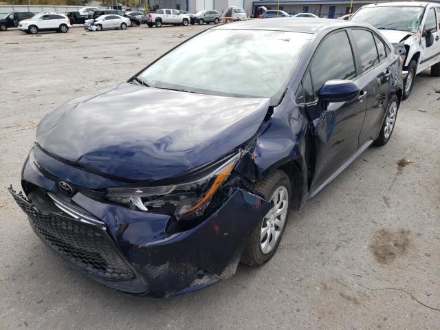 Photo 2 from auction – 2022 TOYOTA COROLLA LE with VIN 5YFEPMAE3NP312538