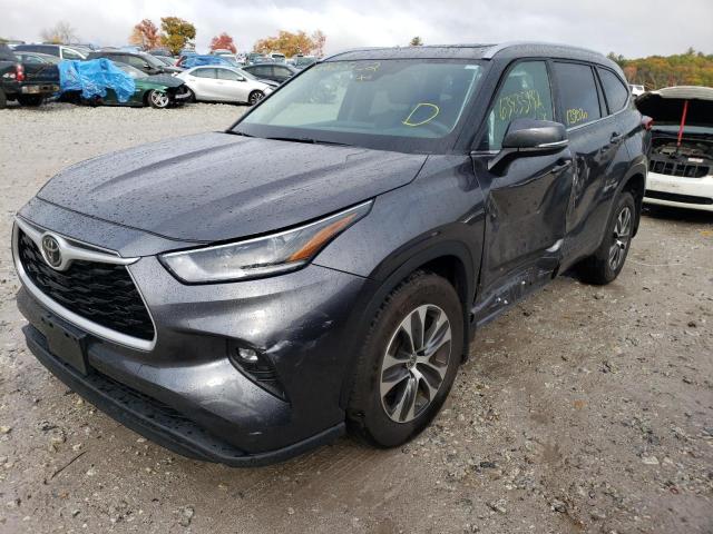 Photo 2 from auction – 2021 TOYOTA HIGHLANDER with VIN 5TDGZRBH9MS151420