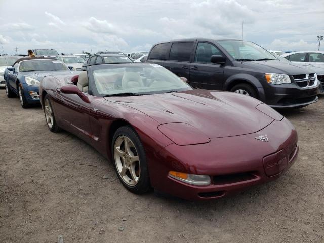 CHEVROLET CORVETTE 2003 with VIN 1G1YY32G335110452 - Photo from auction