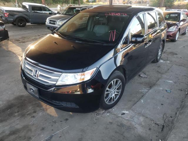 Photo 2 from auction – 2013 HONDA ODYSSEY EX with VIN 5FNRL5H64DB010848