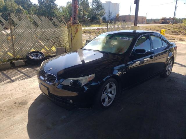 Photo 2 from auction – 2007 BMW 530 I with VIN WBANE73567CM56002