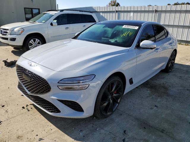 Photo 2 from auction – 2023 GENESIS G70 BASE with VIN KMTG54TE3PU105697