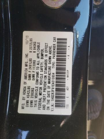 Photo 10 from auction – 2014 HONDA ACCORD EXL with VIN 1HGCR3F81EA010654