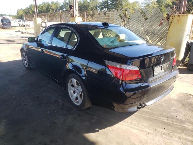 Photo 3 from auction – 2007 BMW 530 I with VIN WBANE73567CM56002