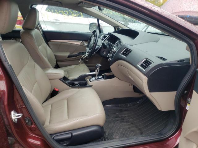 Photo 5 from auction – 2013 HONDA CIVIC EXL with VIN 19XFB2F94DE260128