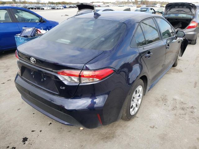 Photo 4 from auction – 2022 TOYOTA COROLLA LE with VIN 5YFEPMAE3NP312538