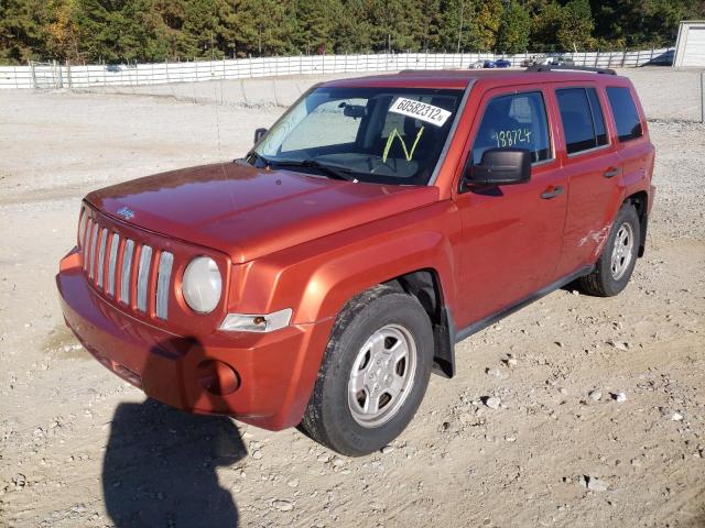 Photo 2 from auction – 2008 JEEP PATRIOT SP with VIN 1J8FT28W38D796522