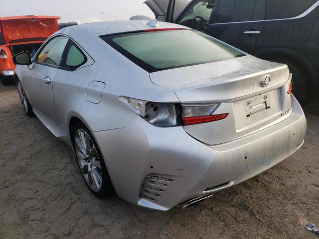 Photo 3 from auction – 2016 LEXUS RC 200T with VIN JTHHA5BC6G5000438