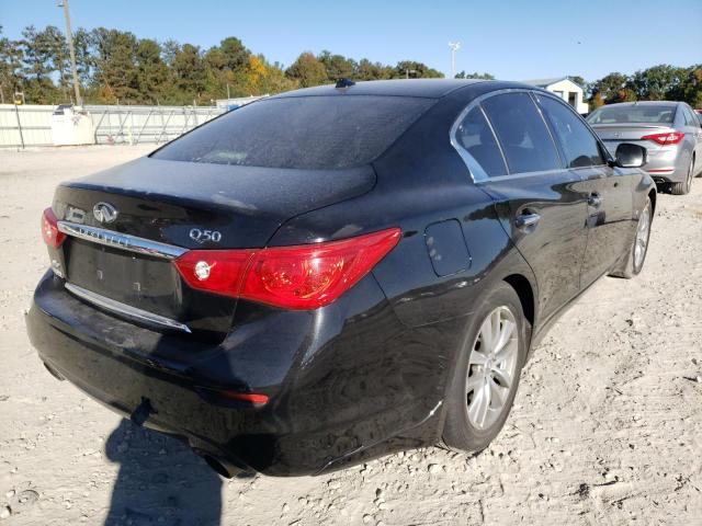 Photo 4 from auction – 2014 INFINITI Q50 BASE with VIN JN1BV7ARXEM684896