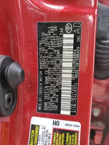 Photo 10 from auction – 2016 TOYOTA COROLLA with VIN 2T1BURHE0GC709013