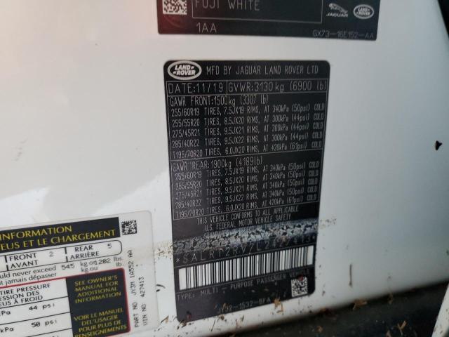 Photo 10 from auction – 2020 LAND ROVER DISCOVERY with VIN SALRT2RV7L2427413