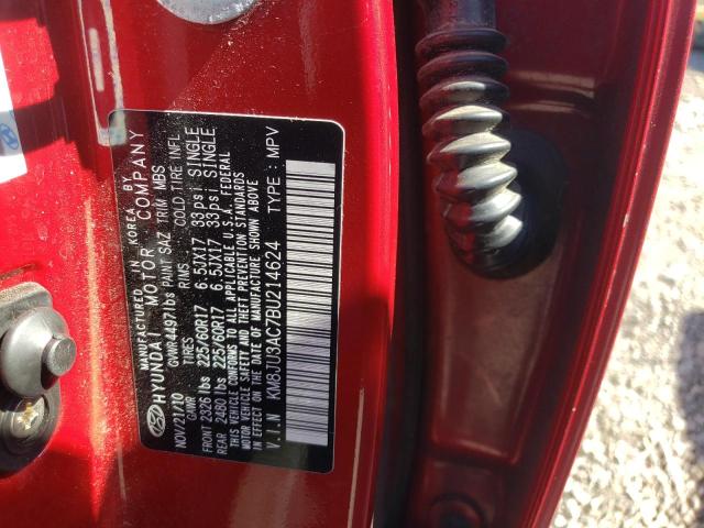 Photo 10 from auction – 2011 HYUNDAI TUCSON GLS with VIN KM8JU3AC7BU214624