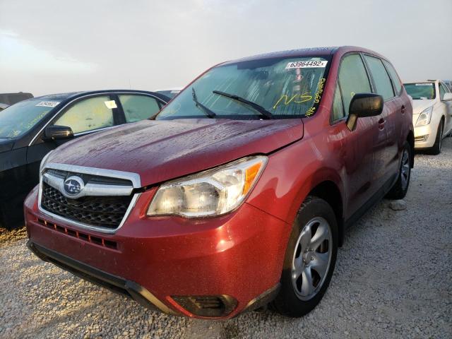Photo 2 from auction – 2014 SUBARU FORESTER 2 with VIN JF2SJAAC7EH497837