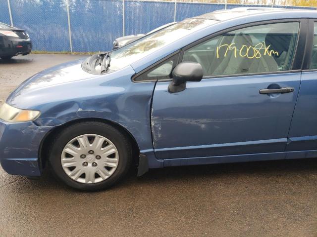 Photo 9 from auction – 2009 HONDA CIVIC DX with VIN 2HGFA16269H020463