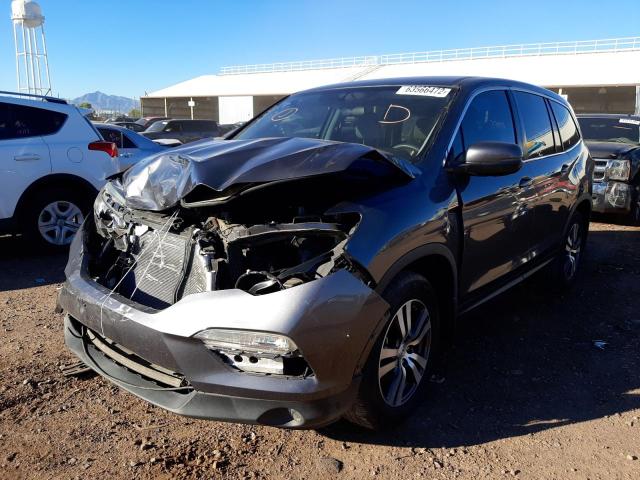 Photo 2 from auction – 2016 HONDA PILOT EX with VIN 5FNYF5H36GB058929