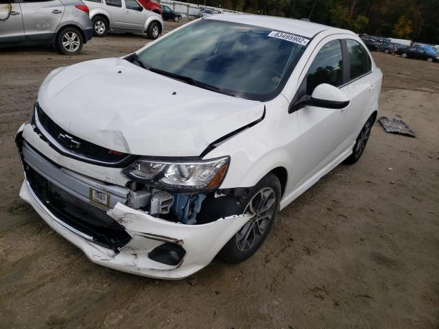 Photo 2 from auction – 2020 CHEVROLET SONIC LT with VIN 1G1JD5SB1L4138429
