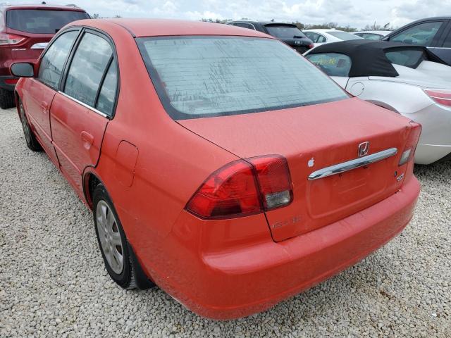 Photo 3 from auction – 2003 HONDA CIVIC EX with VIN 2HGES26793H502264