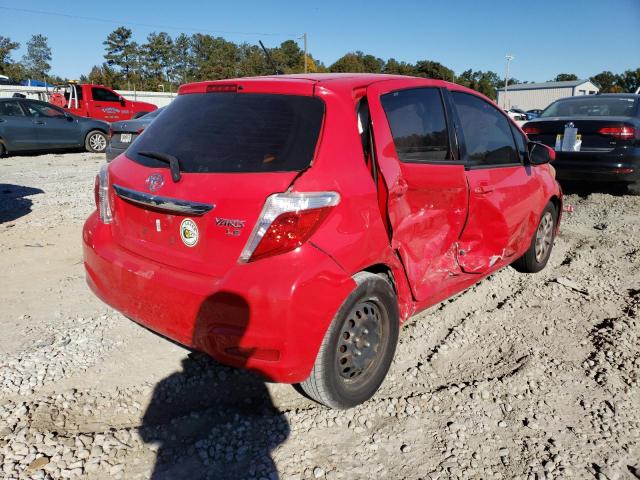 Photo 4 from auction – 2014 TOYOTA YARIS with VIN JTDKTUD38ED577161