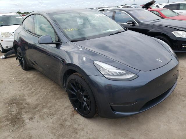Photo 4 from auction – 2022 TESLA MODEL Y with VIN 7SAYGDEE5NF386694