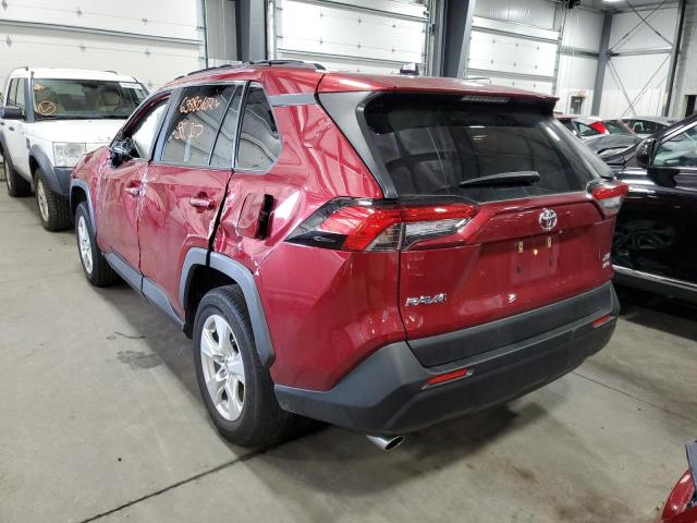 Photo 3 from auction – 2019 TOYOTA RAV4 XLE with VIN JTMP1RFV4KJ009039