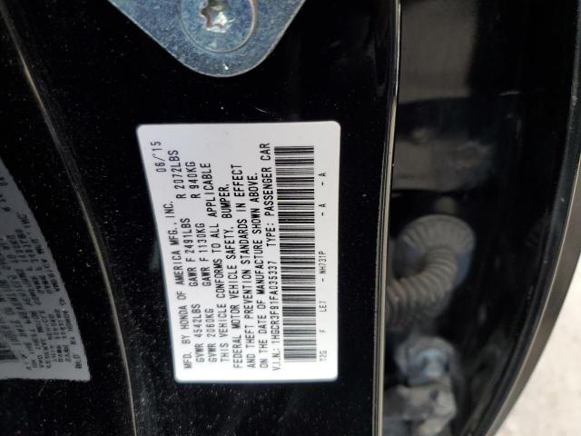 Photo 10 from auction – 2015 HONDA ACCORD TOU with VIN 1HGCR3F91FA035337