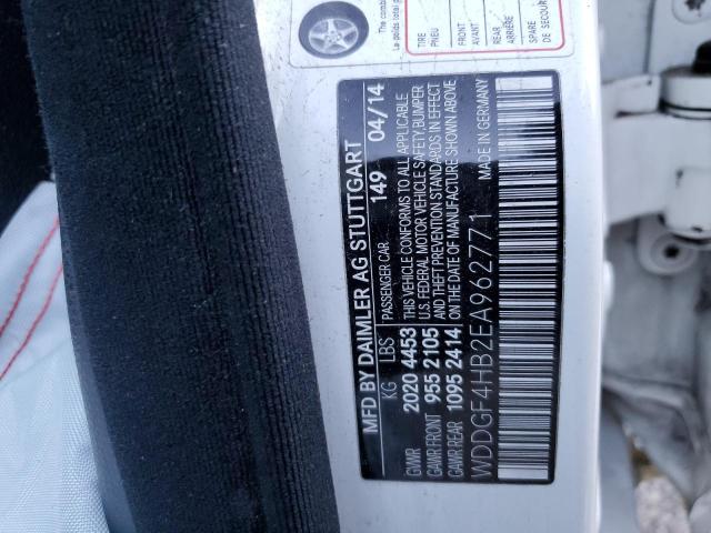 Photo 10 from auction – 2014 MERCEDES-BENZ C 250 with VIN WDDGF4HB2EA962771
