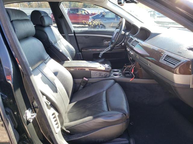 Photo 5 from auction – 2007 BMW 750 with VIN WBAHN83537DT76315
