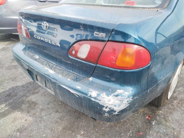 Photo 9 from auction – 2000 TOYOTA COROLLA VE with VIN 1NXBR18E0YZ322674