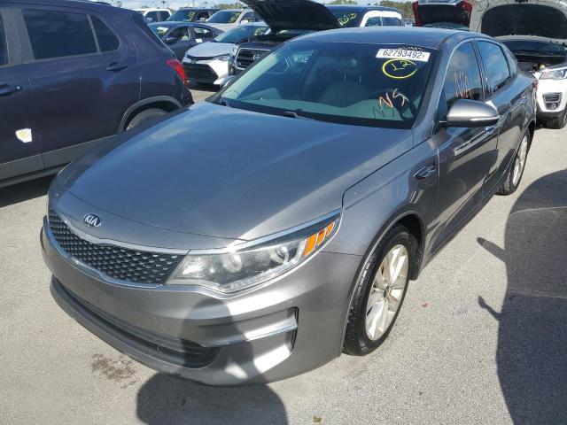 Photo 2 from auction – 2017 KIA OPTIMA EX with VIN 5XXGU4L39HG137142