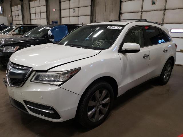 Photo 2 from auction – 2014 ACURA MDX ADVANC with VIN 5FRYD4H88EB021226