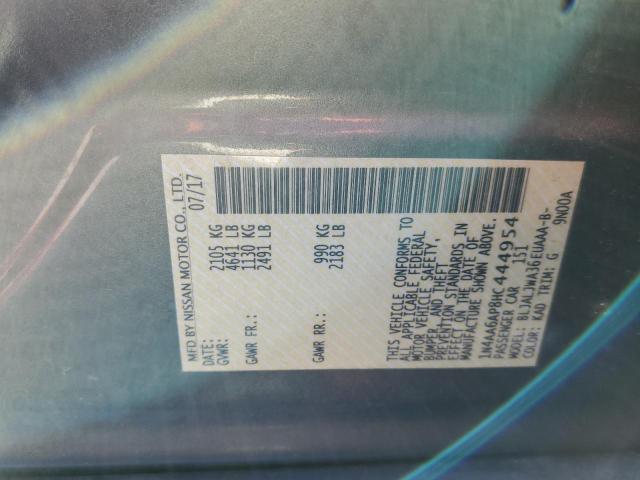 Photo 10 from auction – 2017 NISSAN MAXIMA 3.5 with VIN 1N4AA6AP8HC444954