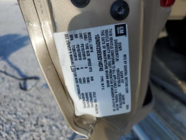 Photo 10 from auction – 2005 CHEVROLET VENTURE LS with VIN 1GNDV23EX5D145740