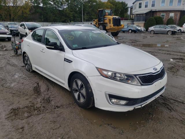 KIA OPTIMA HYB 2012 with VIN KNAGM4ADXC5014472 - Photo from auction