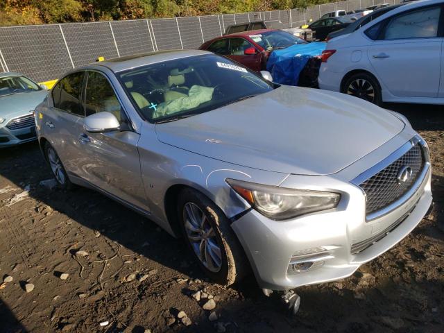 INFINITI Q50 BASE 2015 with VIN JN1BV7AR5FM398293 - Photo from auction