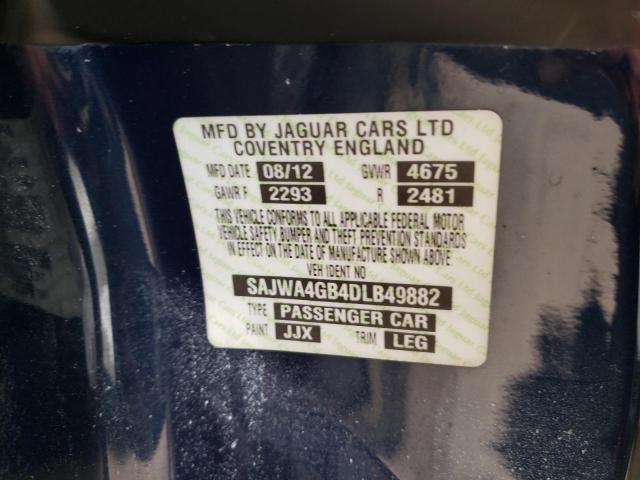 Photo 10 from auction – 2013 JAGUAR XK with VIN SAJWA4GB4DLB49882