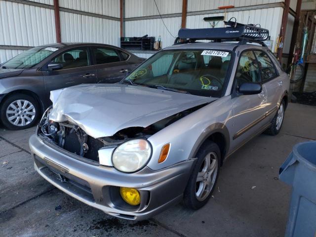 Photo 2 from auction – 2002 SUBARU IMPREZA OU with VIN JF1GG68562H831168